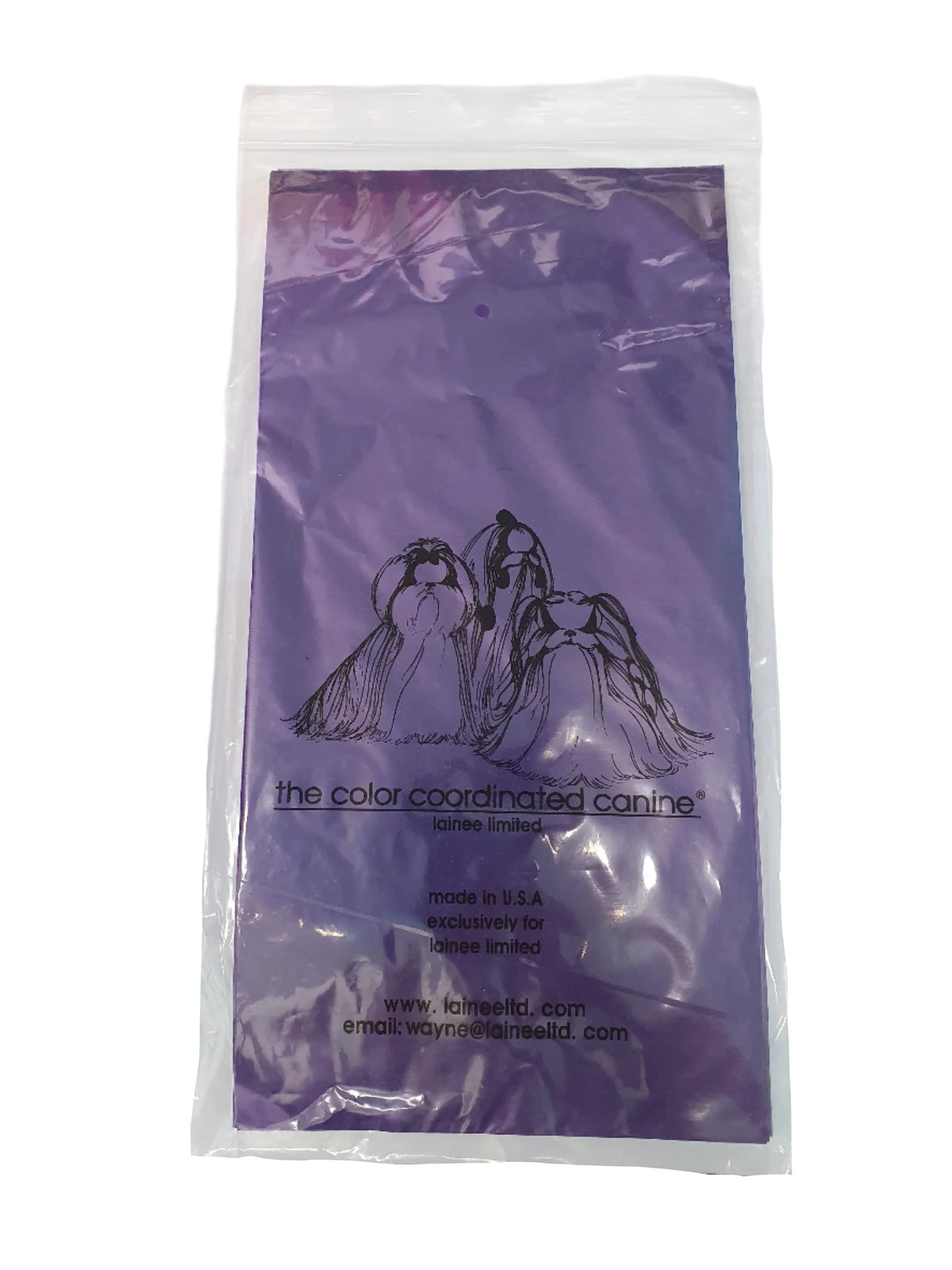 LAINEE - WRAPPING PAPER PLASTIC PURPLE