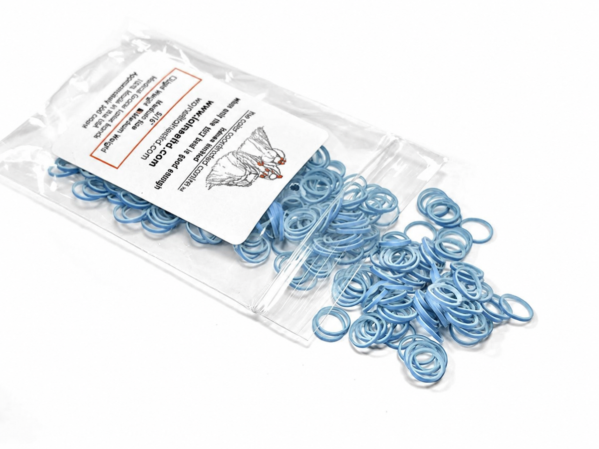 LAINEE - LATEX BANDS SMALL BABY BLUE 1/4