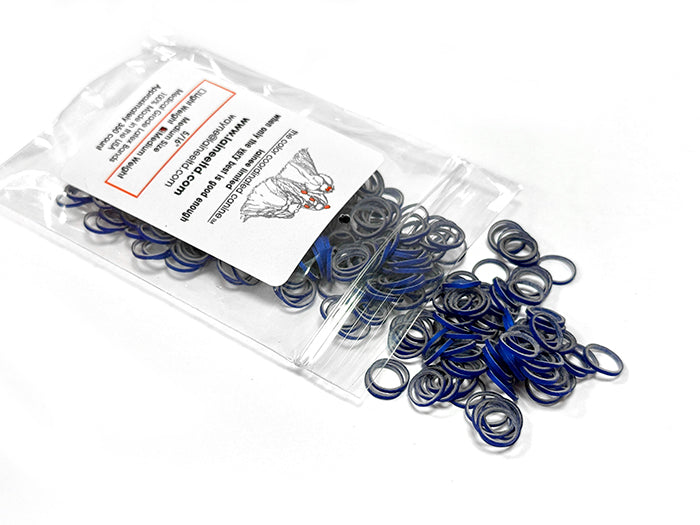 LAINEE - LATEX BANDS MEDIUM METALLIC SAPPFIRE 5/16