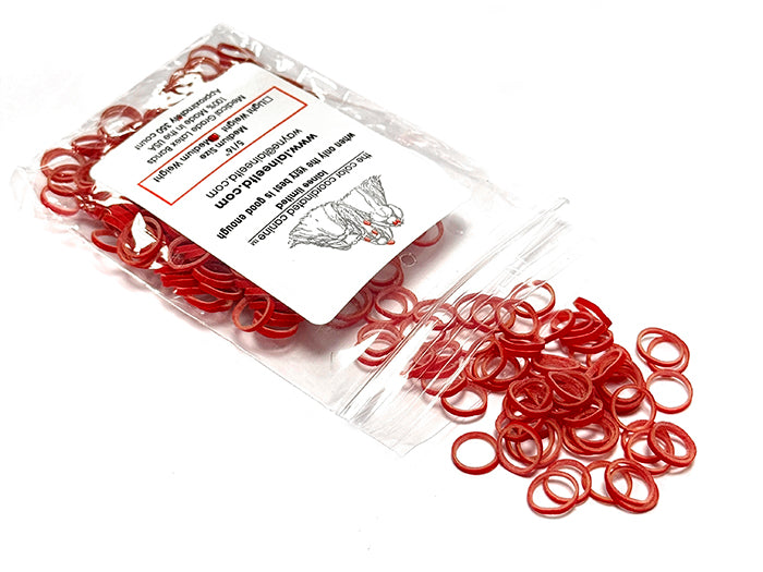LAINEE - LATEX BANDS MEDIUM RED 5/16