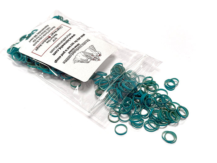 LAINEE - LATEX BANDS MEDIUM TURQUOISE 5/16