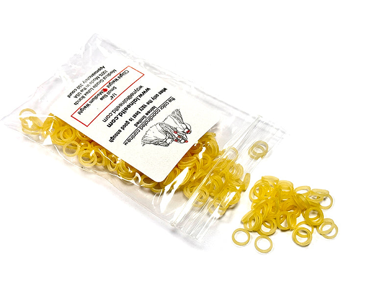 LAINEE - LATEX BANDS SMALL CLEAR 1/4