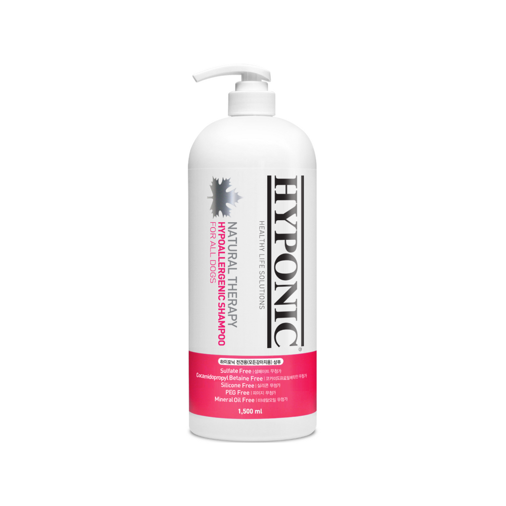 Hypoallergen sjampo for alle hunder 1,5L